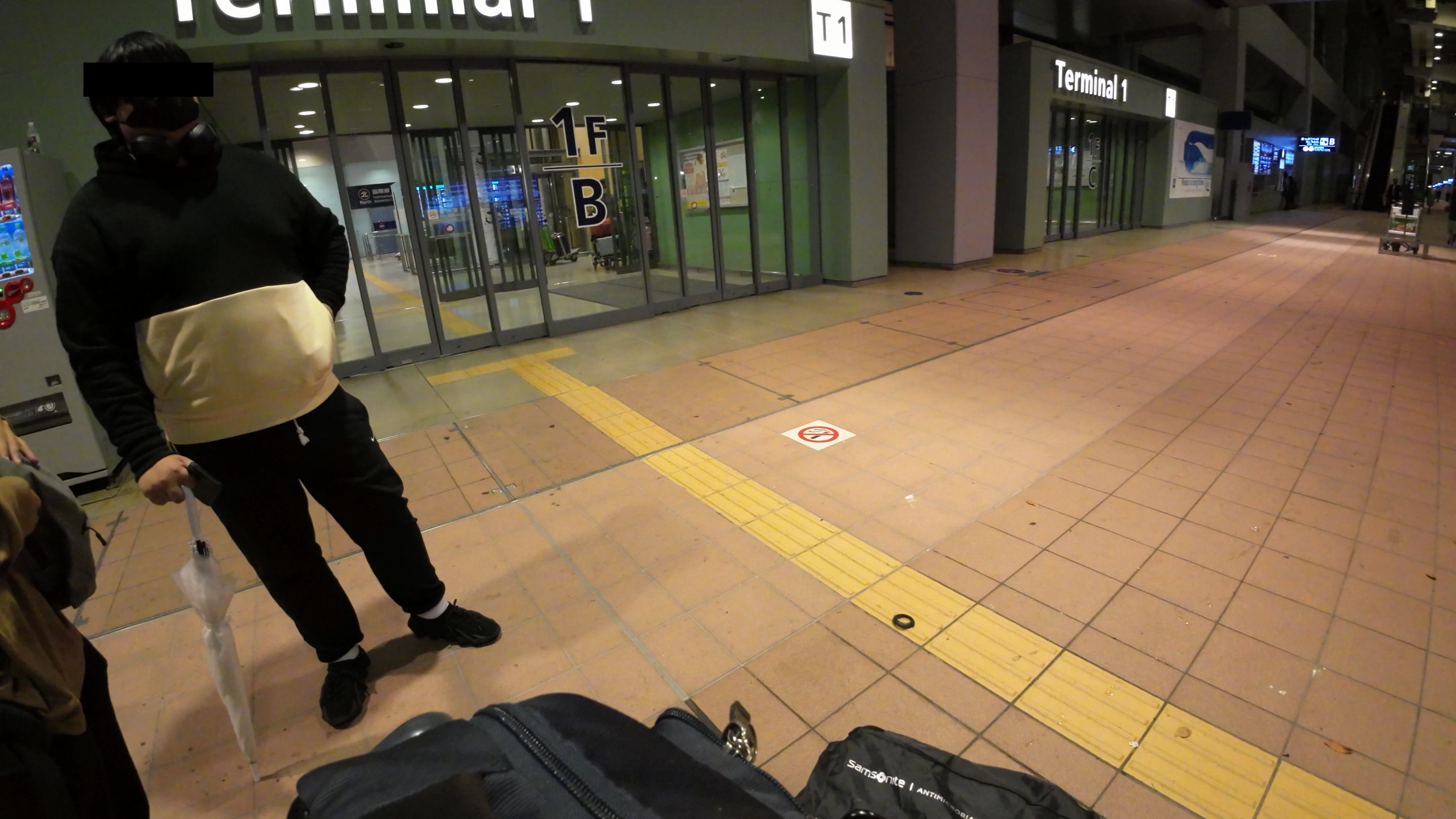 感谢友人A的朋友友人C从神户赶来接机